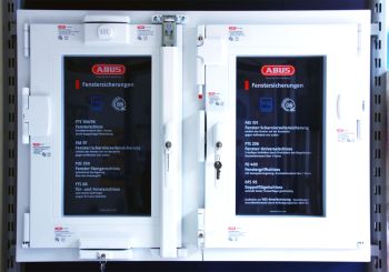 Abus Fenstersicherung - Musterfenster